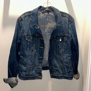 Dark blue denim jacket